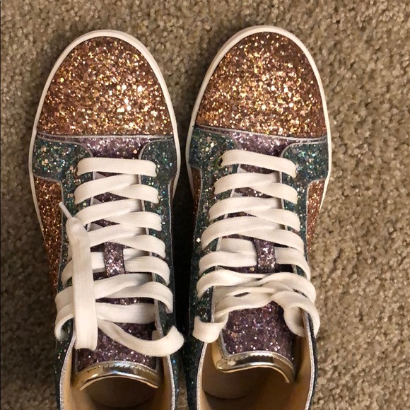 Christian louboutin glitter sneakers - Picture 3 of 6